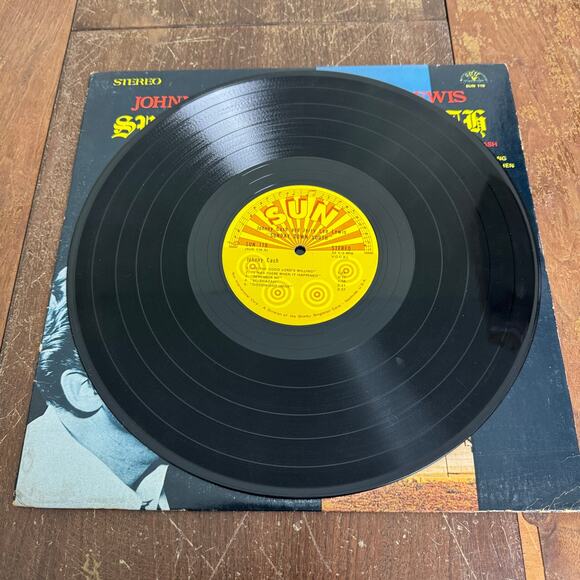 Johnny Cash & Jerry Lee Lewis Sunday Down‎ South Sun Records LP Vinyl Record - Picture 3 of 6